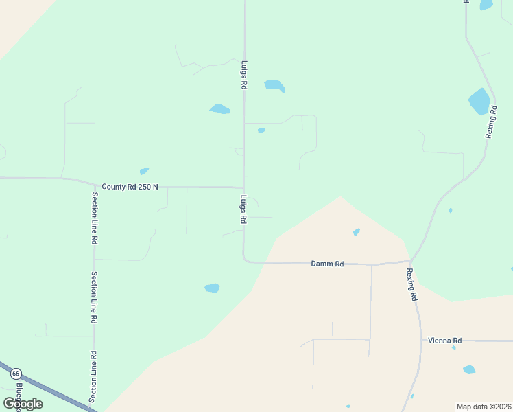 map of restaurants, bars, coffee shops, grocery stores, and more near 2417 Luigs Road in Wadesville