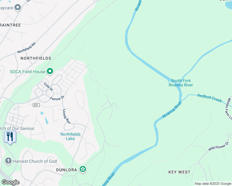 map of restaurants, bars, coffee shops, grocery stores, and more near in Charlottesville