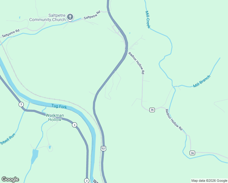 map of restaurants, bars, coffee shops, grocery stores, and more near 182 Nursery Gap Road in Fort Gay