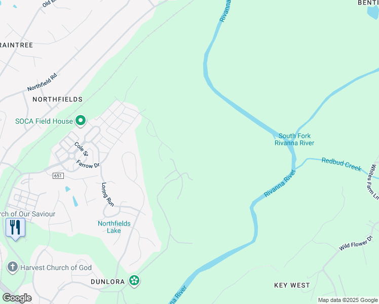 map of restaurants, bars, coffee shops, grocery stores, and more near in Charlottesville