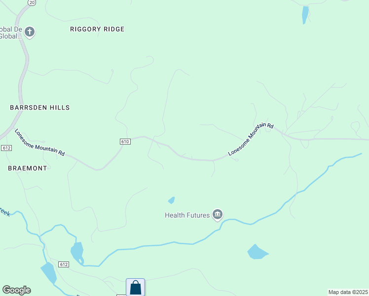 map of restaurants, bars, coffee shops, grocery stores, and more near 3134 Lonesome Mountain Rd in Charlottesville