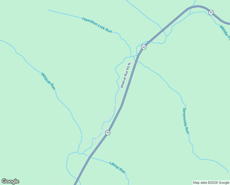 map of restaurants, bars, coffee shops, grocery stores, and more near 290 Wildcat Run Road South in Marlinton