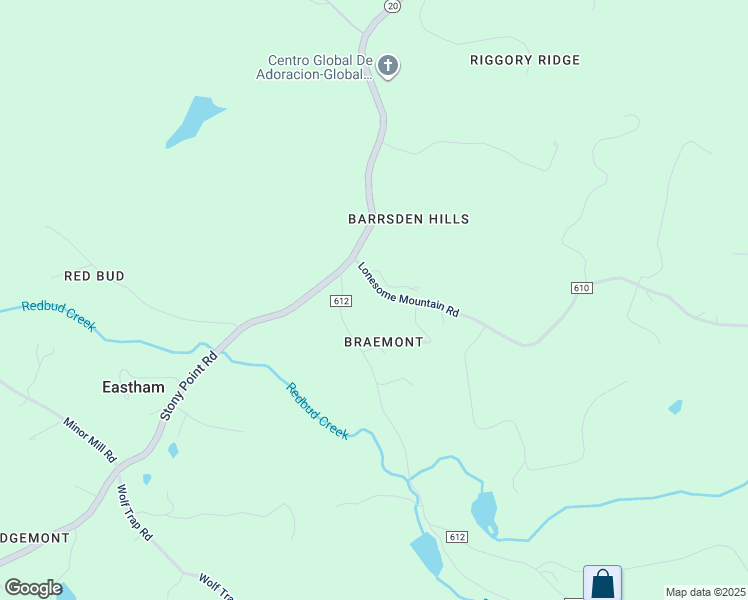 map of restaurants, bars, coffee shops, grocery stores, and more near 2751 Lonesome Mountain Road in Charlottesville
