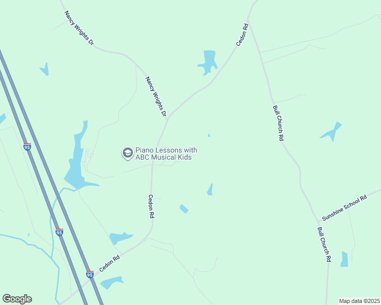 map of restaurants, bars, coffee shops, grocery stores, and more near 8514 Cedon Road in Woodford