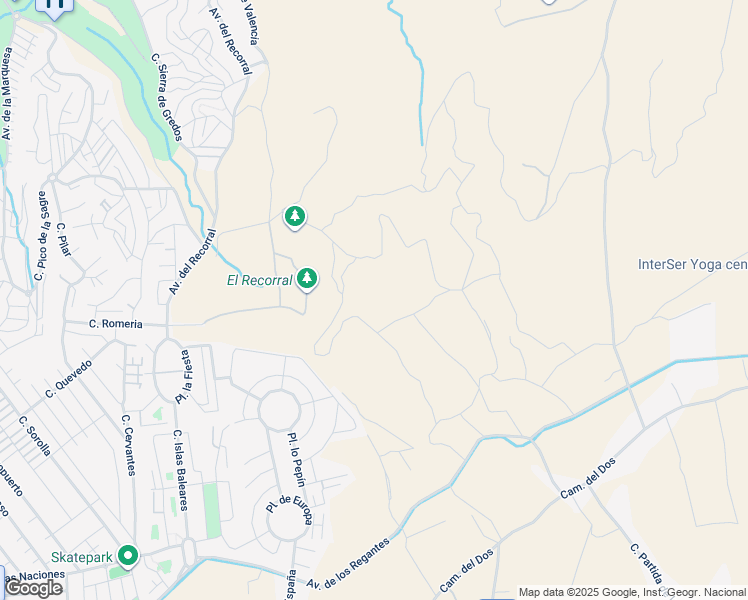 map of restaurants, bars, coffee shops, grocery stores, and more near in Quesada