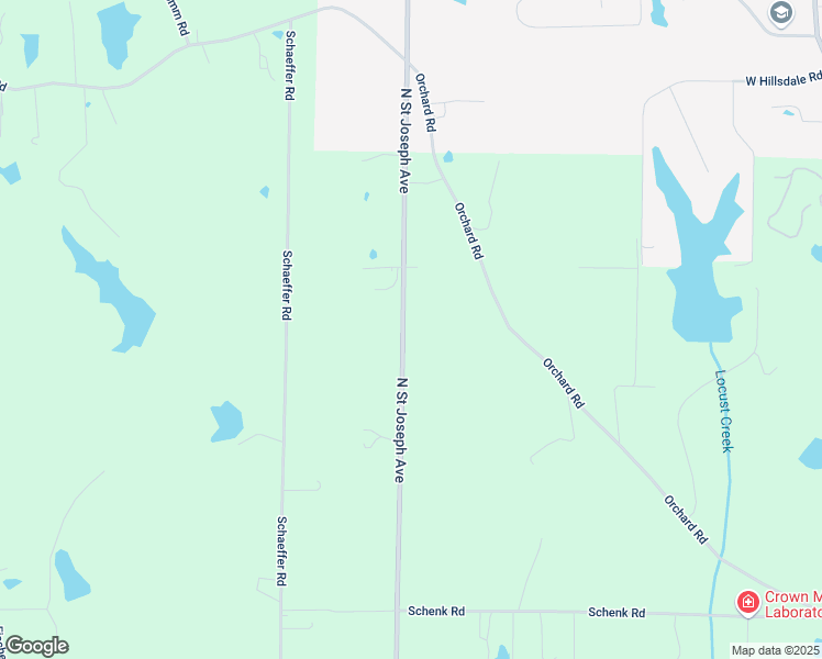 map of restaurants, bars, coffee shops, grocery stores, and more near 10433 North Saint Joseph Avenue in Evansville