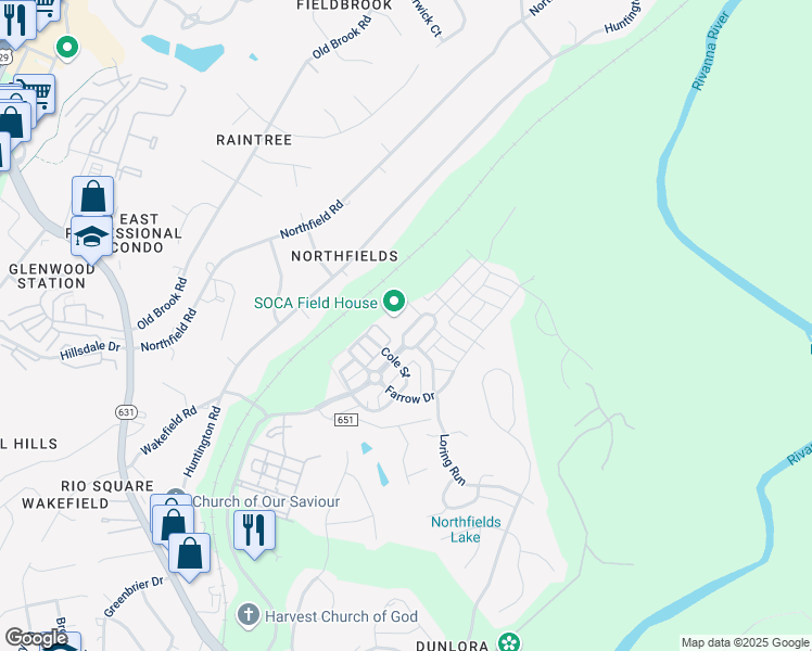 map of restaurants, bars, coffee shops, grocery stores, and more near 952 Belvedere Boulevard in Charlottesville