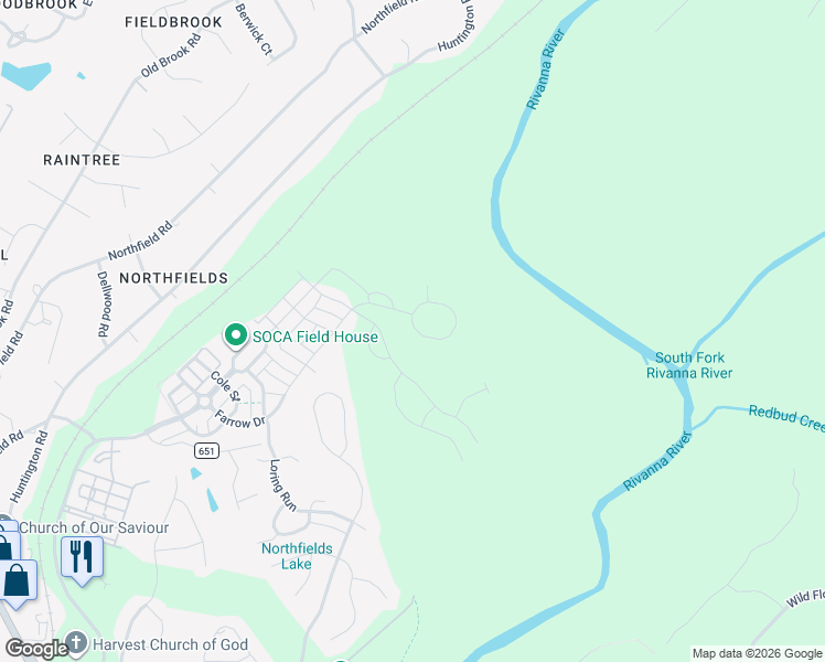 map of restaurants, bars, coffee shops, grocery stores, and more near 1358 Dunlora Farm Rd in Charlottesville