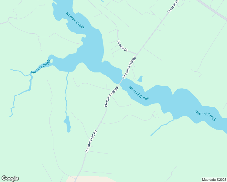 map of restaurants, bars, coffee shops, grocery stores, and more near 14 Old Prospect Landing in Montross