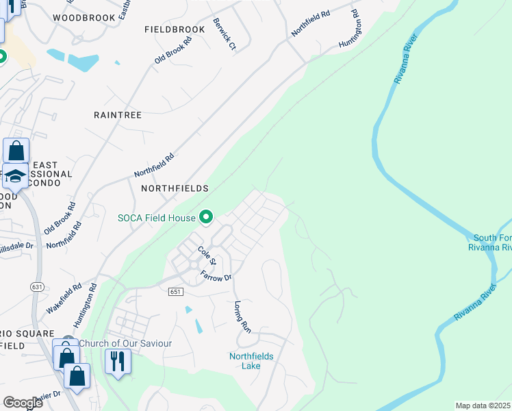 map of restaurants, bars, coffee shops, grocery stores, and more near 952 Belvedere Boulevard in Charlottesville