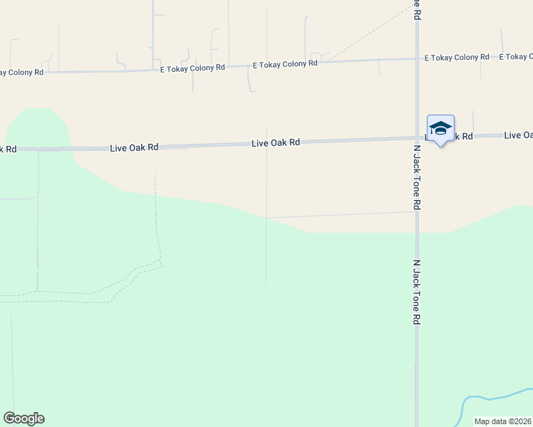 map of restaurants, bars, coffee shops, grocery stores, and more near Cherry Avenue in Stockton