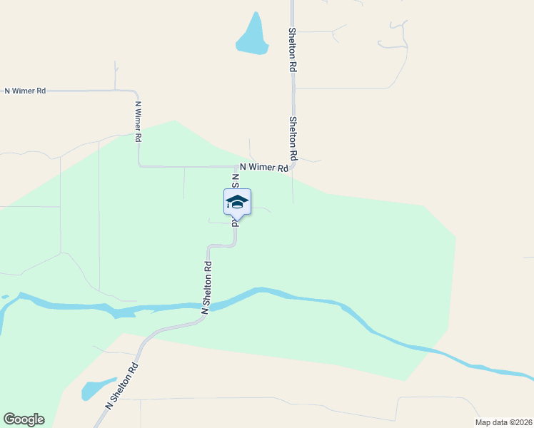 map of restaurants, bars, coffee shops, grocery stores, and more near 10710 North Shelton Road in Linden