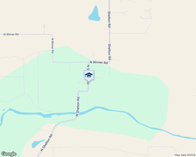 map of restaurants, bars, coffee shops, grocery stores, and more near 10710 North Shelton Road in Linden