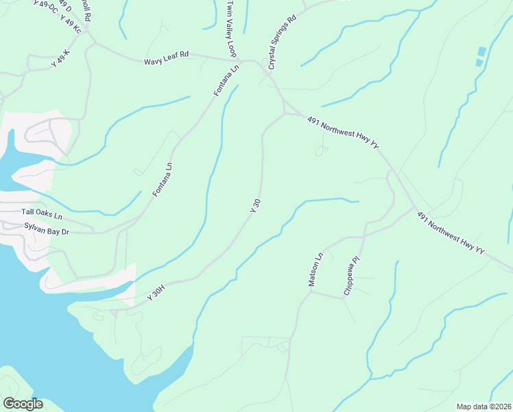 map of restaurants, bars, coffee shops, grocery stores, and more near Y 30 in Linn Creek