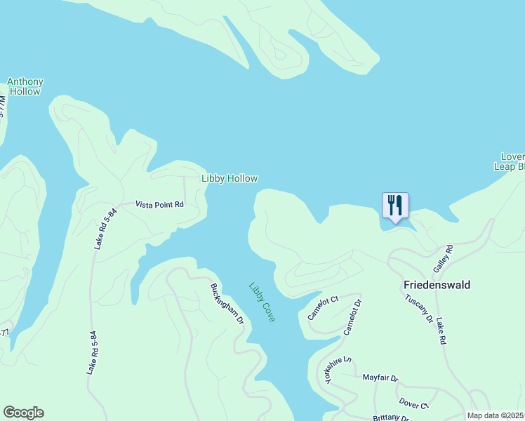 map of restaurants, bars, coffee shops, grocery stores, and more near 918 Tuscany Drive in Camdenton