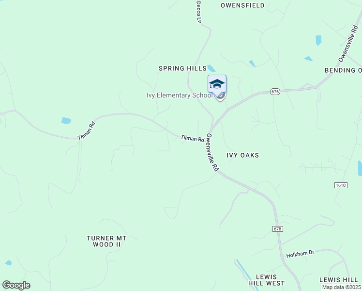 map of restaurants, bars, coffee shops, grocery stores, and more near 1315 Tilman Road in Charlottesville