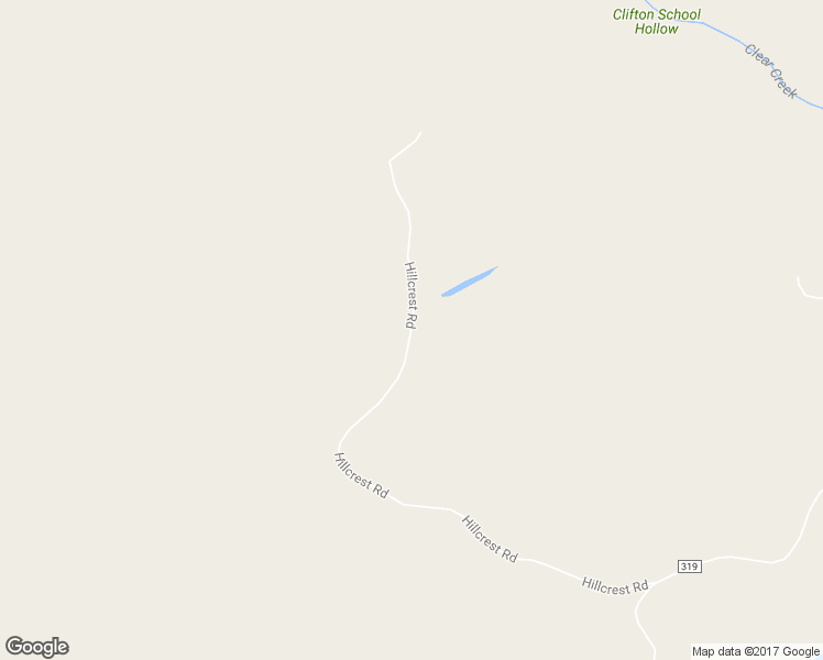 map of restaurants, bars, coffee shops, grocery stores, and more near Hillcrest Road in Potosi