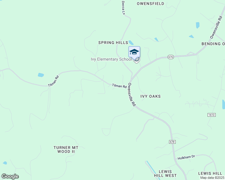 map of restaurants, bars, coffee shops, grocery stores, and more near 1315 Tilman Road in Charlottesville