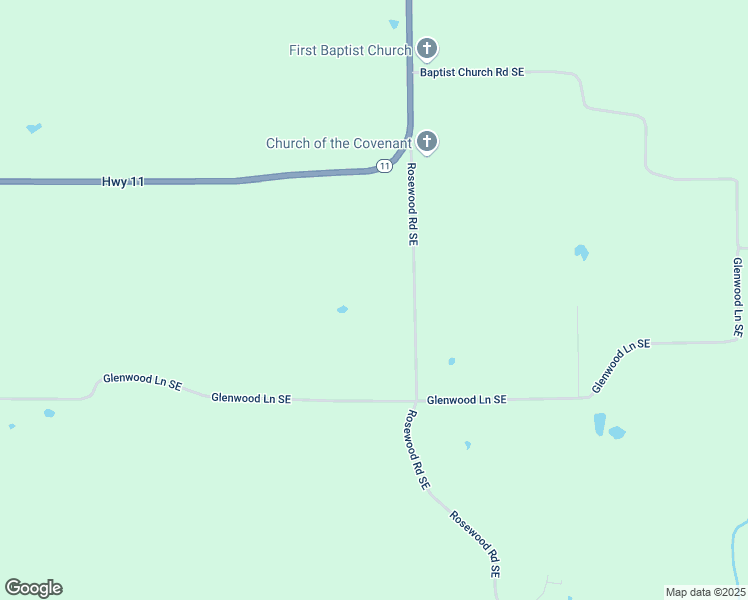 map of restaurants, bars, coffee shops, grocery stores, and more near 8285 Rosewood Road Southeast in Elizabeth