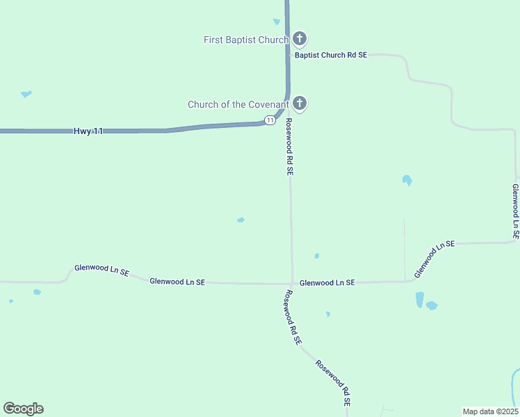 map of restaurants, bars, coffee shops, grocery stores, and more near 8285 Rosewood Road Southeast in Elizabeth