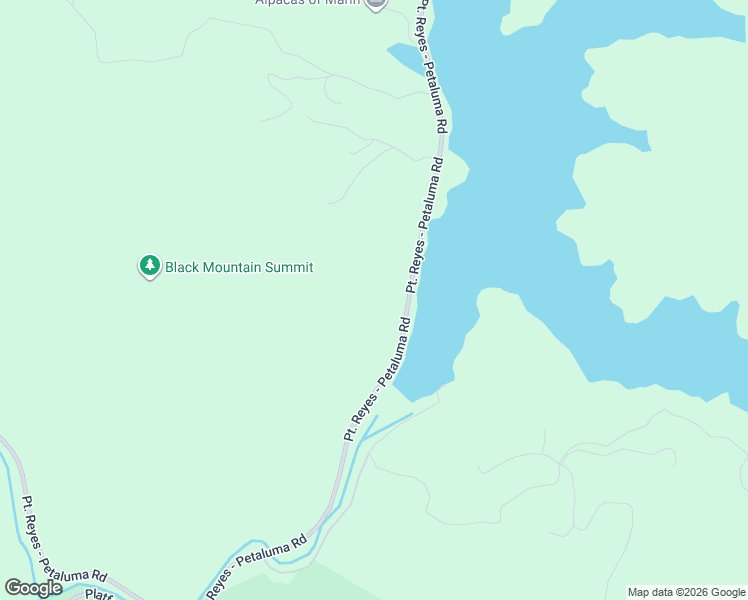 map of restaurants, bars, coffee shops, grocery stores, and more near 12100 Point Reyes - Petaluma Road in Nicasio
