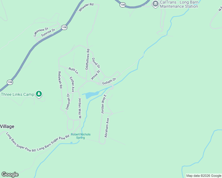 map of restaurants, bars, coffee shops, grocery stores, and more near 25215 Jordan Road in Mi-Wuk Village