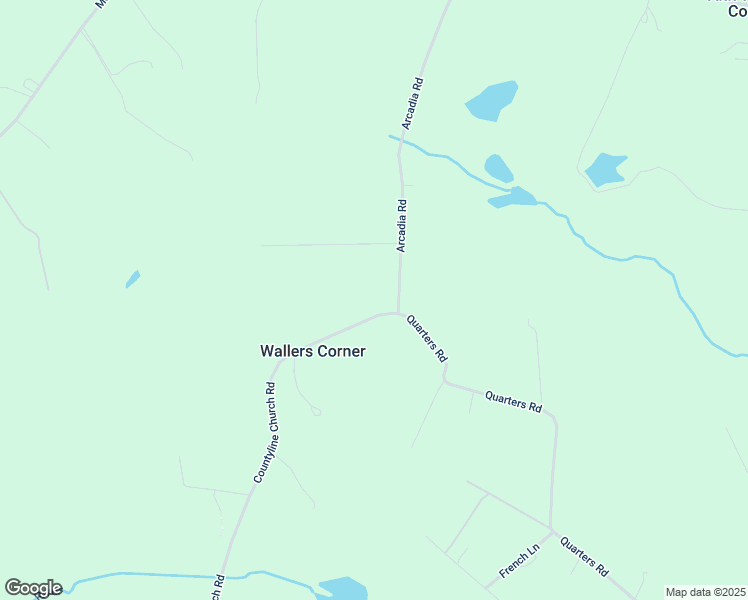 map of restaurants, bars, coffee shops, grocery stores, and more near 13318 Countyline Church Road in Woodford