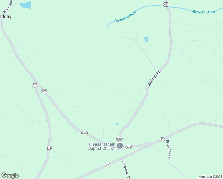 map of restaurants, bars, coffee shops, grocery stores, and more near Paradise Lane in Louisa County