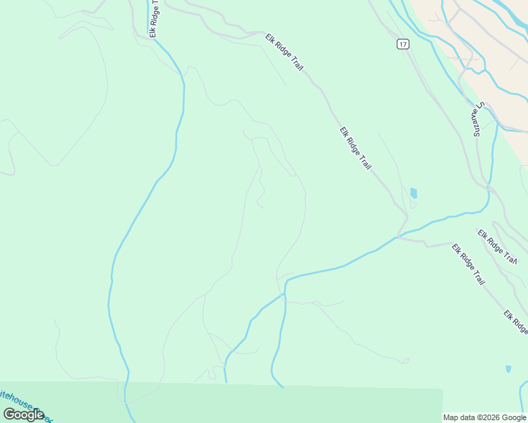 map of restaurants, bars, coffee shops, grocery stores, and more near 1600 Elk Ridge Trail in Ridgway