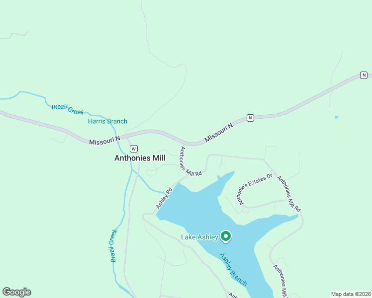 map of restaurants, bars, coffee shops, grocery stores, and more near 10308 Log Cabin Road in Bourbon