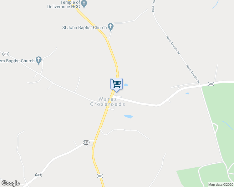 map of restaurants, bars, coffee shops, grocery stores, and more near 5072 Zachary Taylor Highway in Mineral