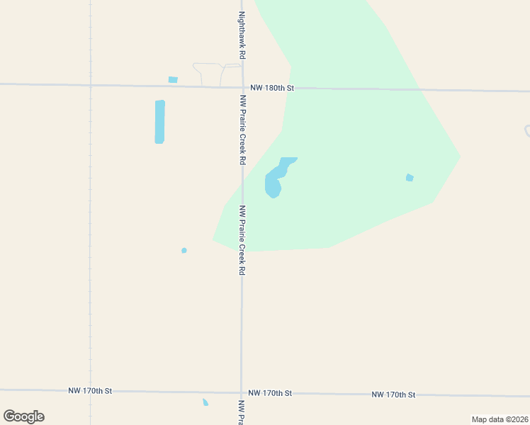 map of restaurants, bars, coffee shops, grocery stores, and more near 17610 Northwest Prairie Creek Road in Newton