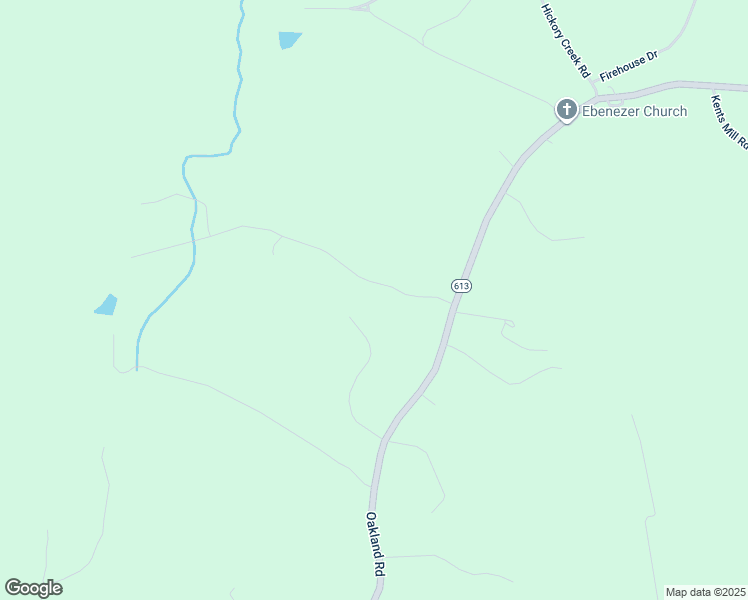 map of restaurants, bars, coffee shops, grocery stores, and more near 2581 Oakland Road in Louisa