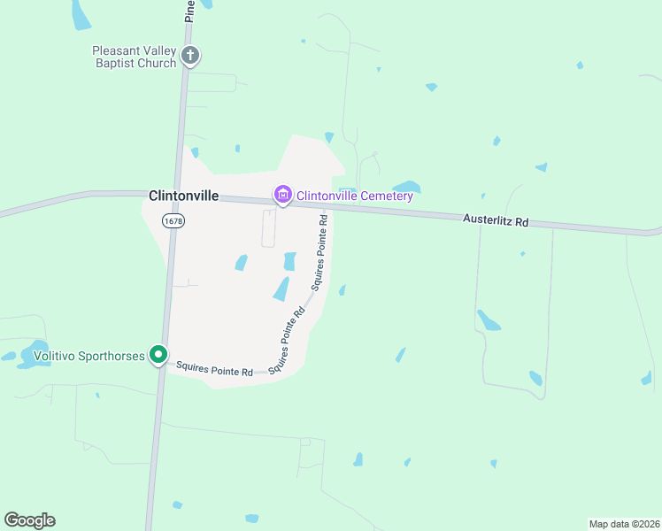 map of restaurants, bars, coffee shops, grocery stores, and more near 109 Squires Pointe Road in Paris