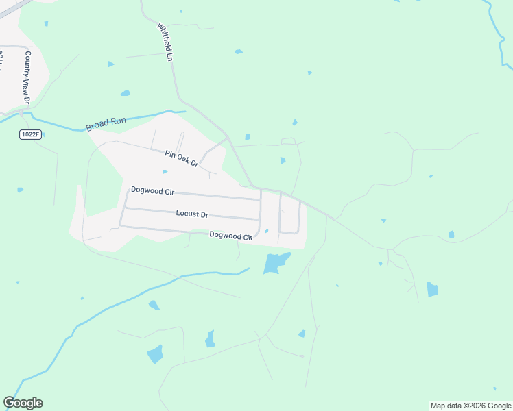 map of restaurants, bars, coffee shops, grocery stores, and more near 1126 Dogwood Circle in Taylorsville