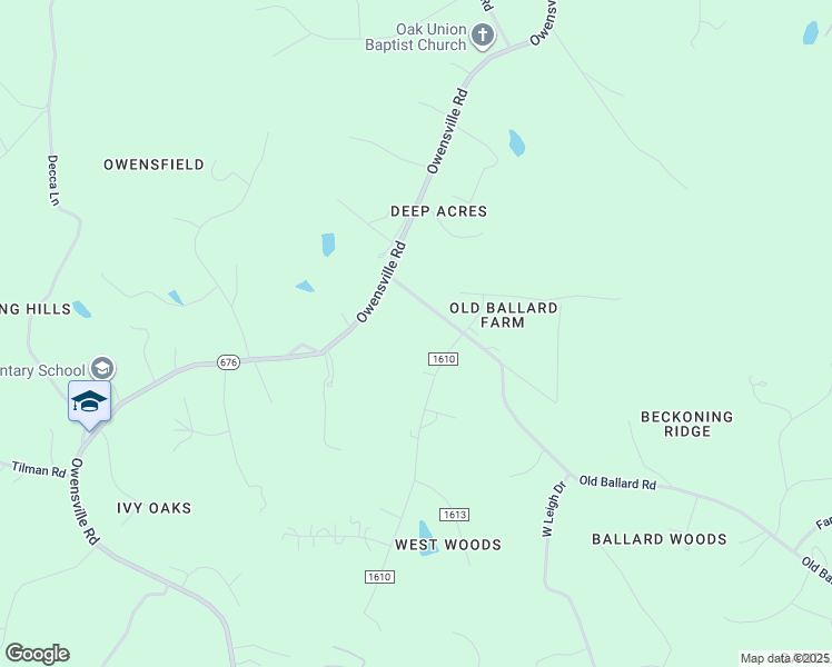 map of restaurants, bars, coffee shops, grocery stores, and more near 1650 Old Ballard Road in Charlottesville