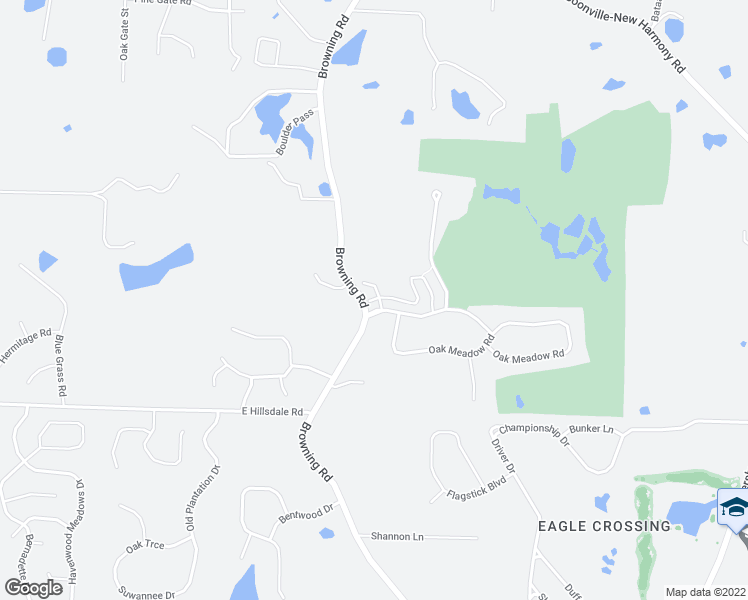 map of restaurants, bars, coffee shops, grocery stores, and more near 1501 Village Square in Evansville