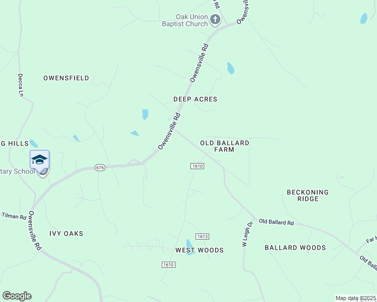 map of restaurants, bars, coffee shops, grocery stores, and more near 1650 Old Ballard Road in Charlottesville