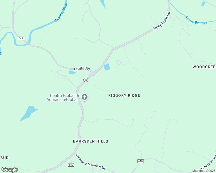 map of restaurants, bars, coffee shops, grocery stores, and more near 2880 Riggory Ridge Road in Charlottesville