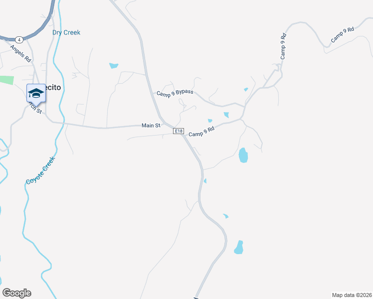map of restaurants, bars, coffee shops, grocery stores, and more near 4284 Camp 9 Road in Vallecito