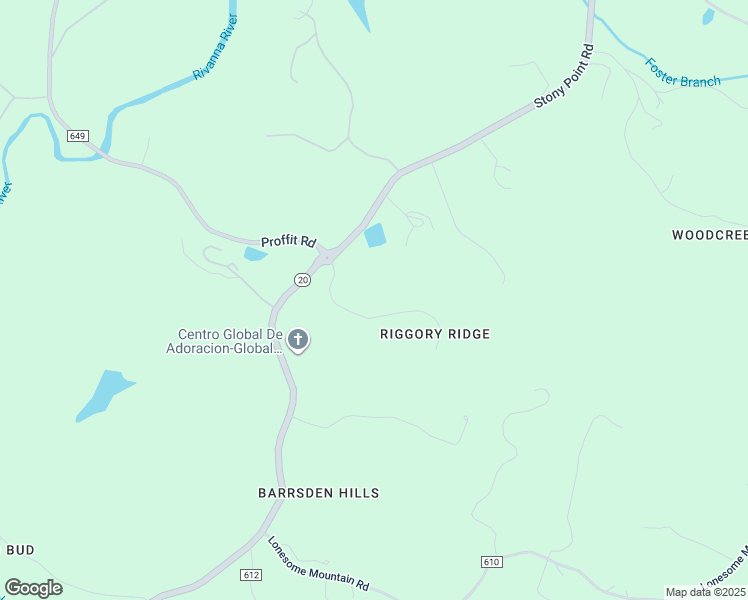 map of restaurants, bars, coffee shops, grocery stores, and more near 2880 Riggory Ridge Road in Charlottesville