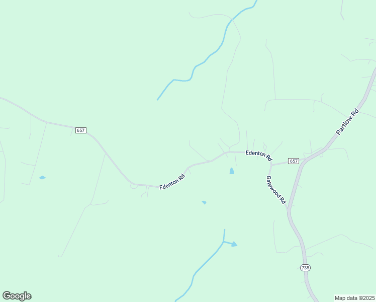 map of restaurants, bars, coffee shops, grocery stores, and more near 9825 Edenton Road in Partlow