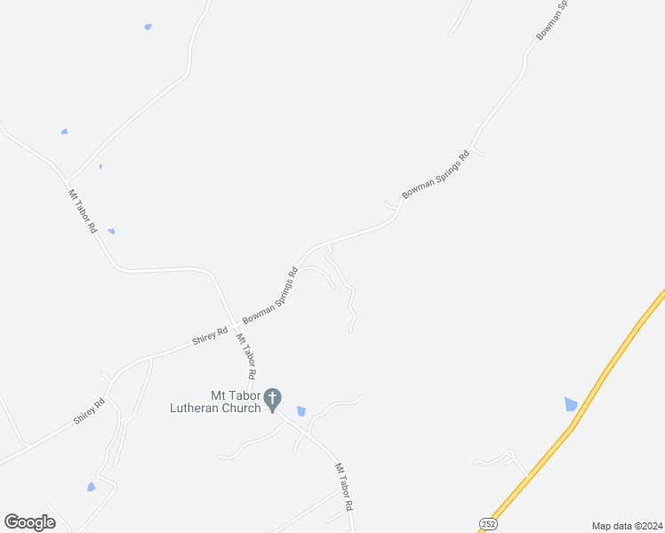 map of restaurants, bars, coffee shops, grocery stores, and more near 422 Bowman Springs Road in Staunton