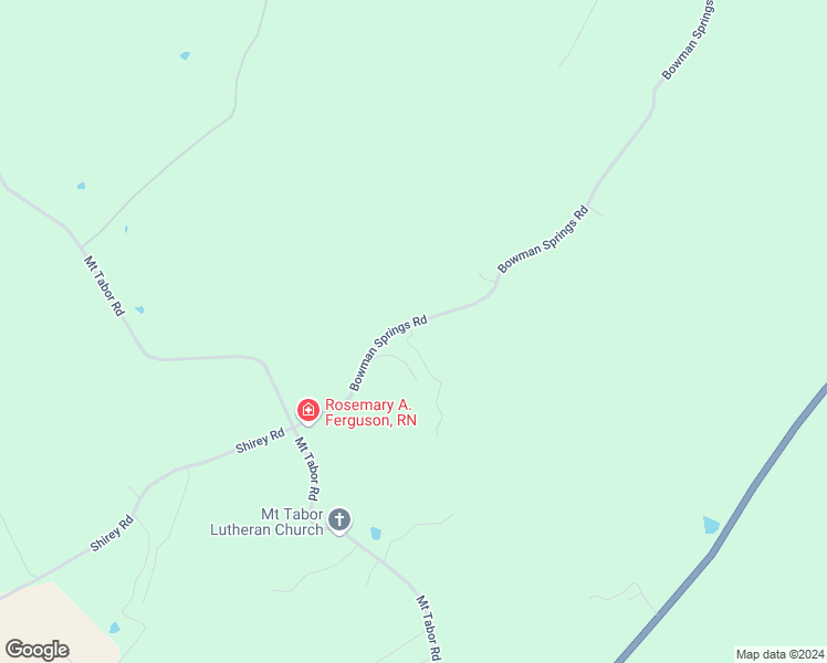 map of restaurants, bars, coffee shops, grocery stores, and more near 422 Bowman Springs Road in Staunton