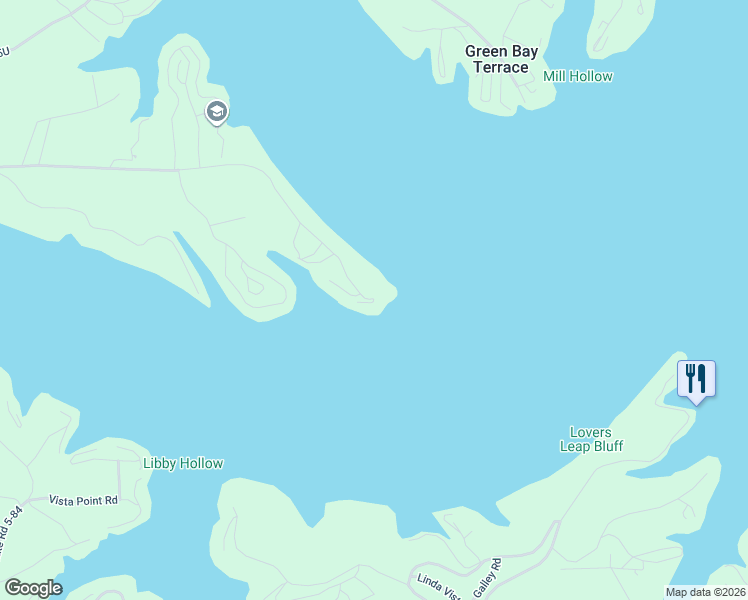 map of restaurants, bars, coffee shops, grocery stores, and more near 5-65 in Camdenton