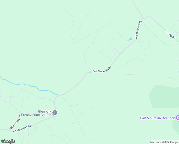 map of restaurants, bars, coffee shops, grocery stores, and more near Calf Mountain Road in Waynesboro