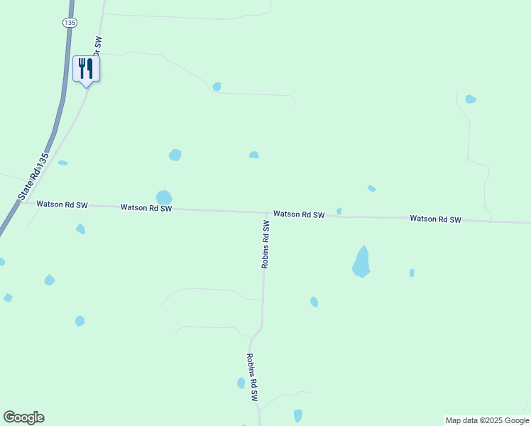 map of restaurants, bars, coffee shops, grocery stores, and more near 1000 Watson Road Southwest in Mauckport