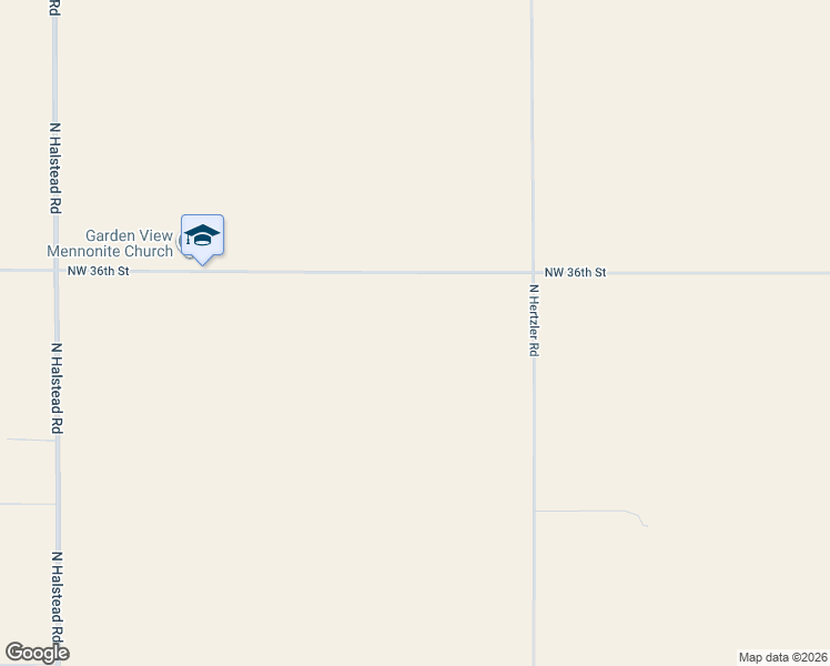 map of restaurants, bars, coffee shops, grocery stores, and more near 11200-11298 Northwest 36th Street in Halstead