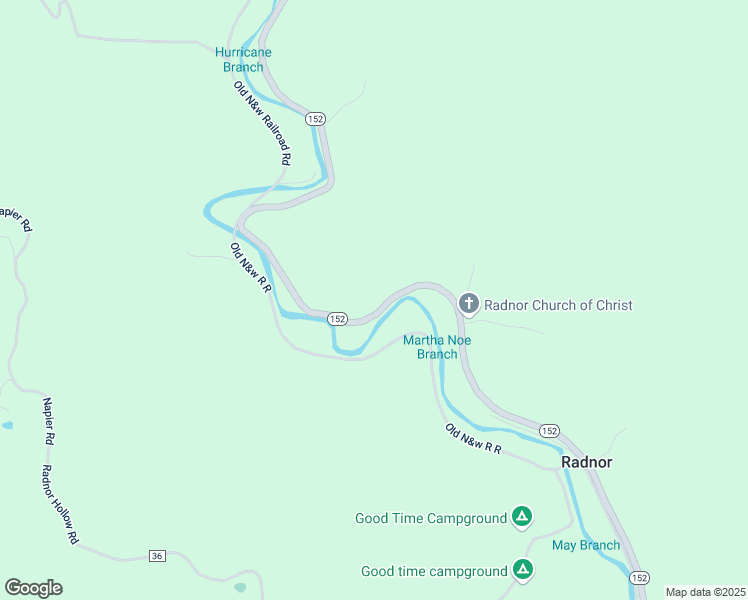 map of restaurants, bars, coffee shops, grocery stores, and more near 25314 West Virginia 152 in Genoa