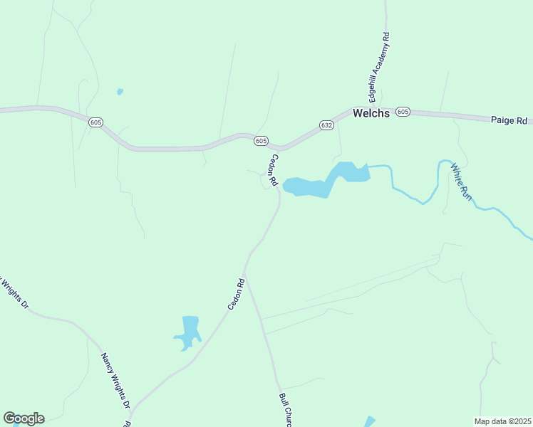 map of restaurants, bars, coffee shops, grocery stores, and more near 9021 Cedon Road in Woodford